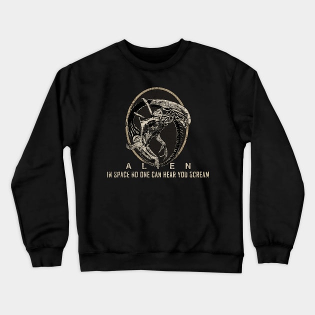 The Alien Xenomorph 1979 Crewneck Sweatshirt by Thrift Haven505